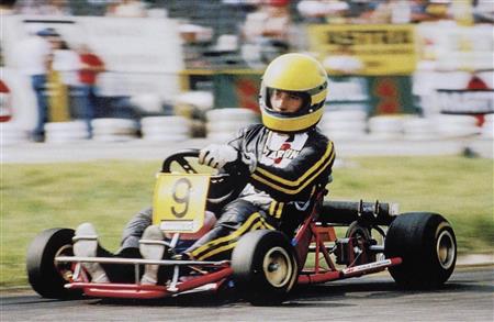 Ayrton Senna daring his karting day  (http://silodrome.com/ayrton-senna-dap-kart/ ())